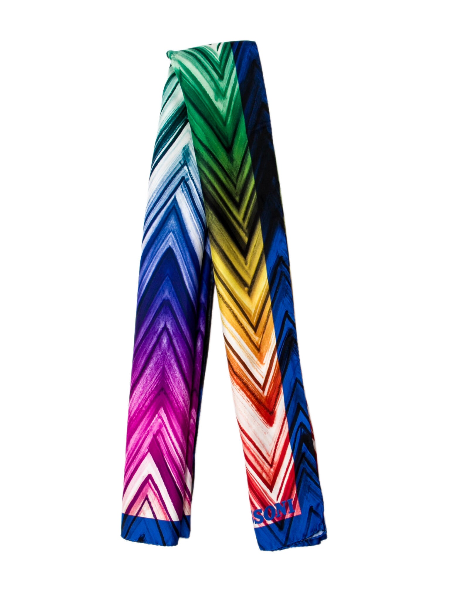 Missoni Silk Striped Scarf