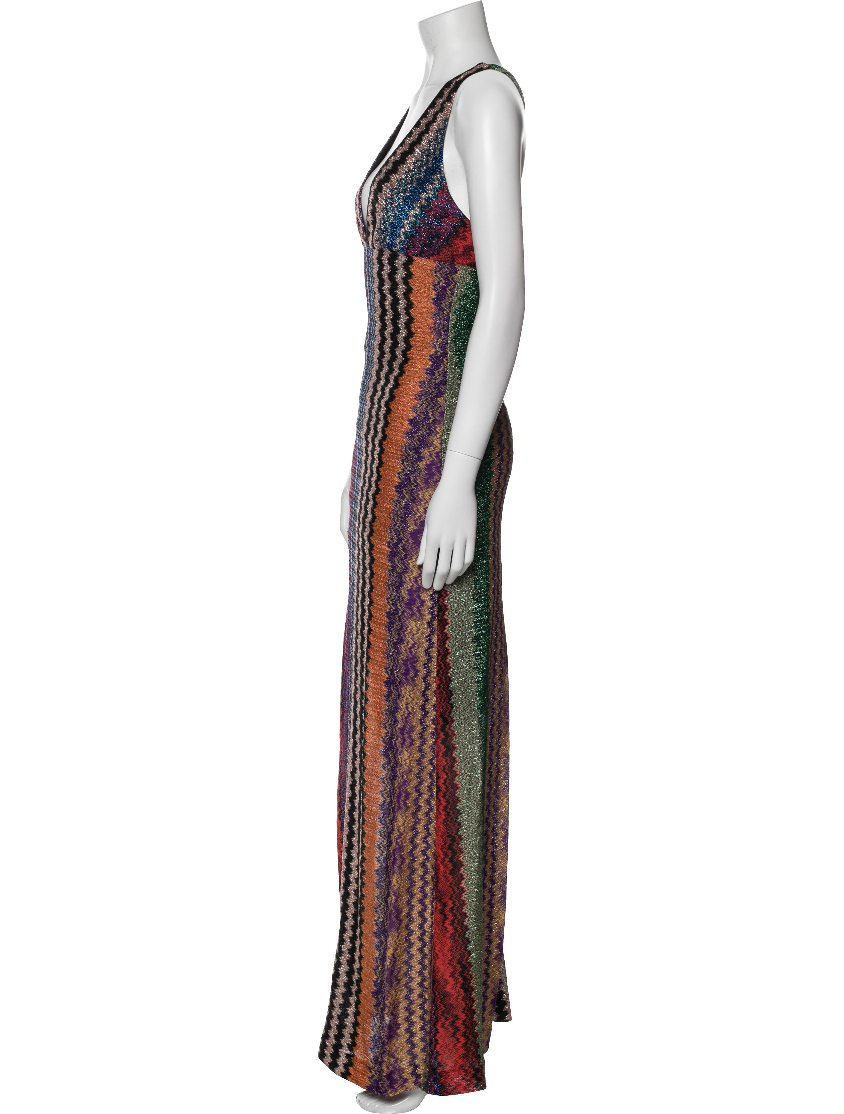 Missoni Striped Long Dress w/ Tags