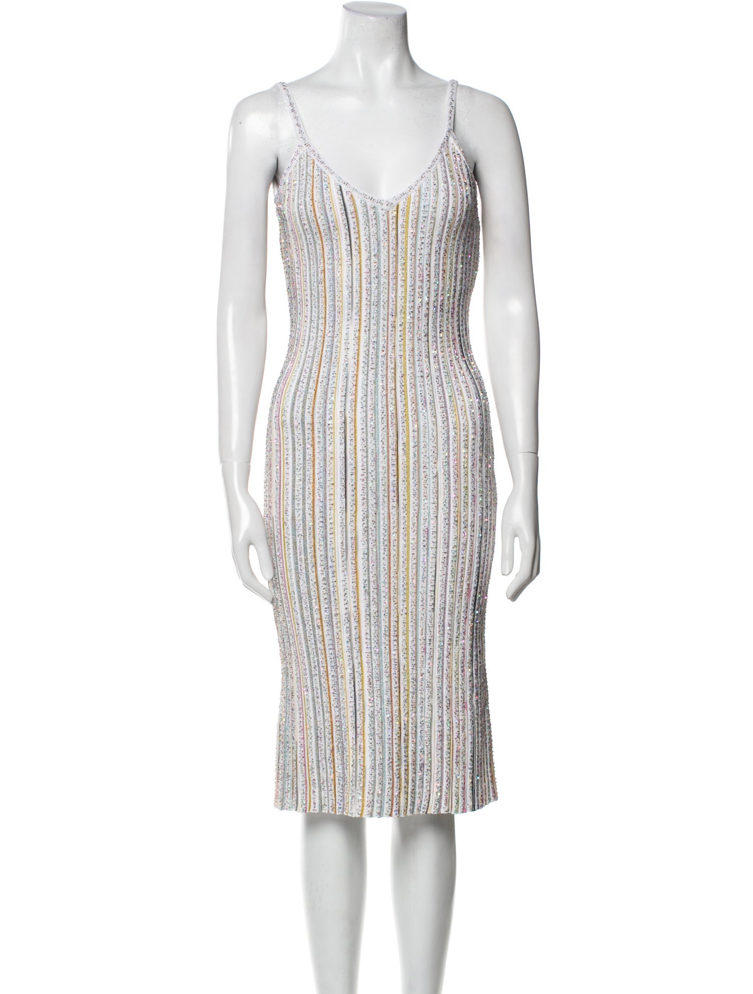 Missoni Striped Midi Length Dress w/ Tags