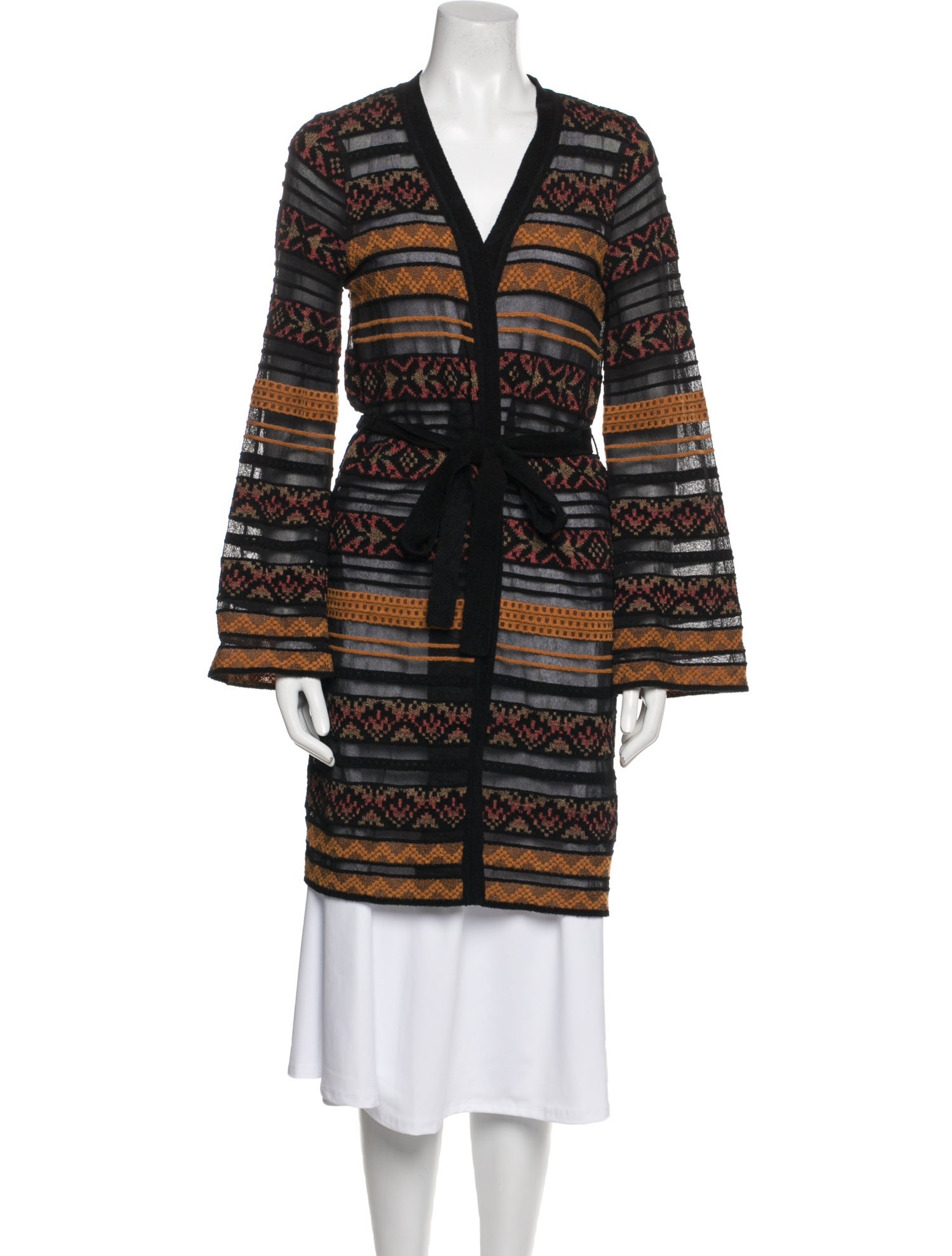 Missoni Striped V-Neck Sweater