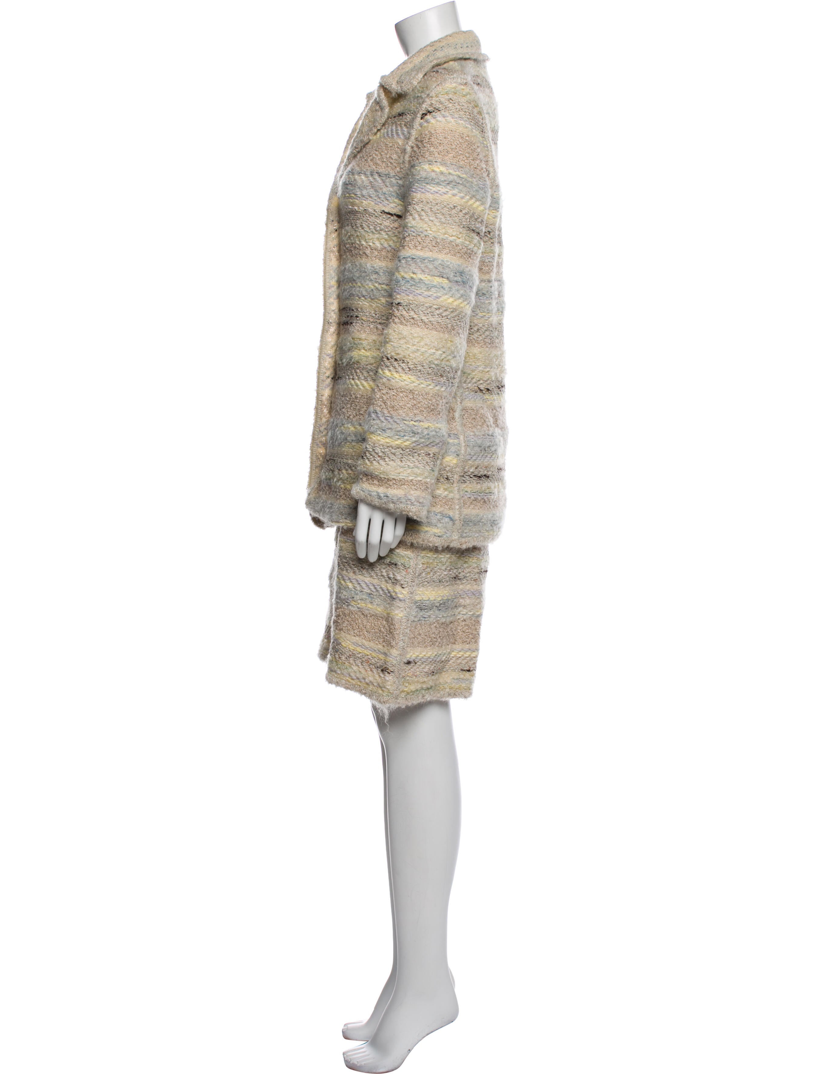 Missoni Wool Striped Skirt Set