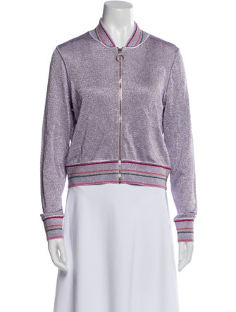 Missoni Striped Bomber Jacket