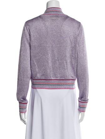 Missoni Striped Bomber Jacket