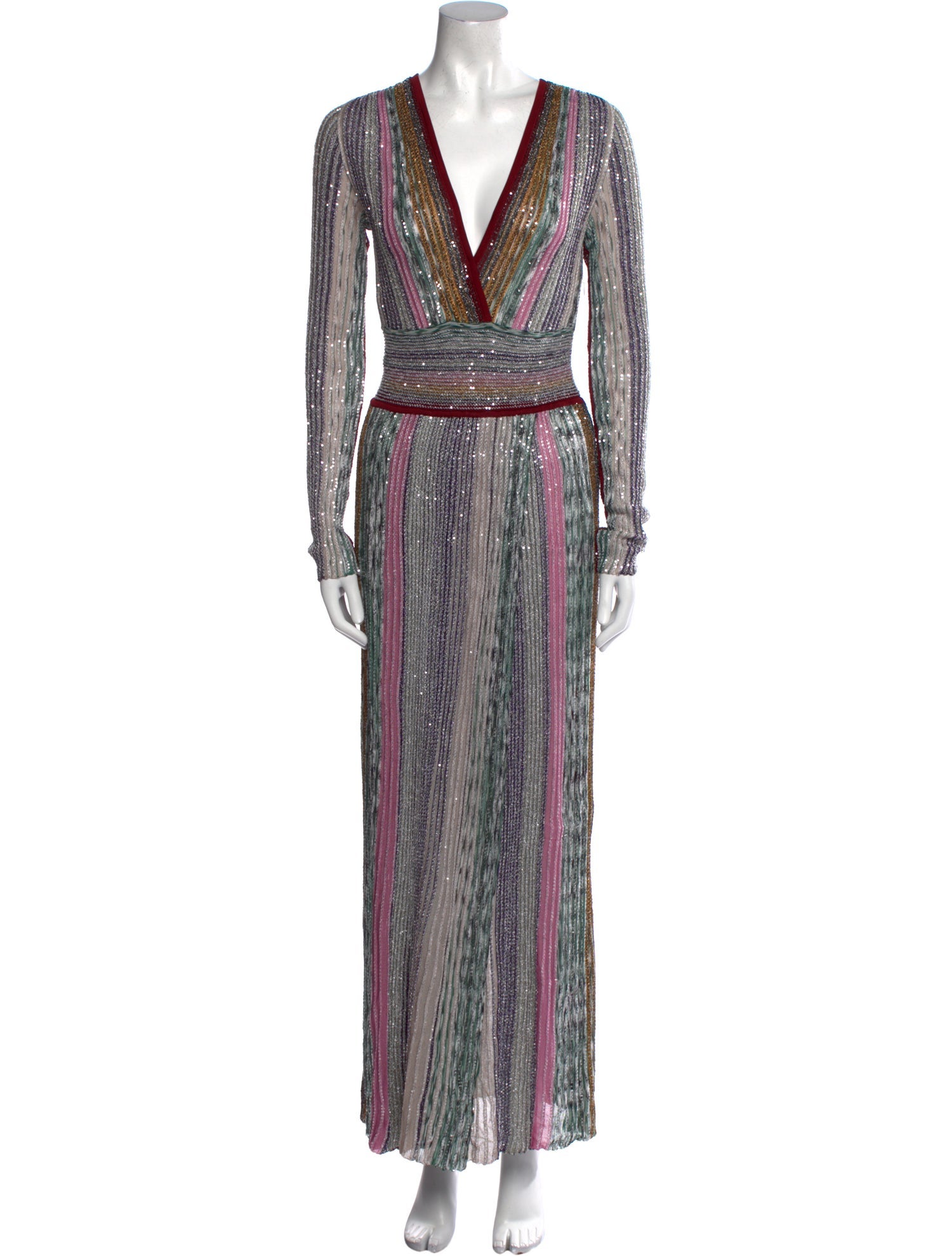 Missoni Striped Long Dress w/ Tags