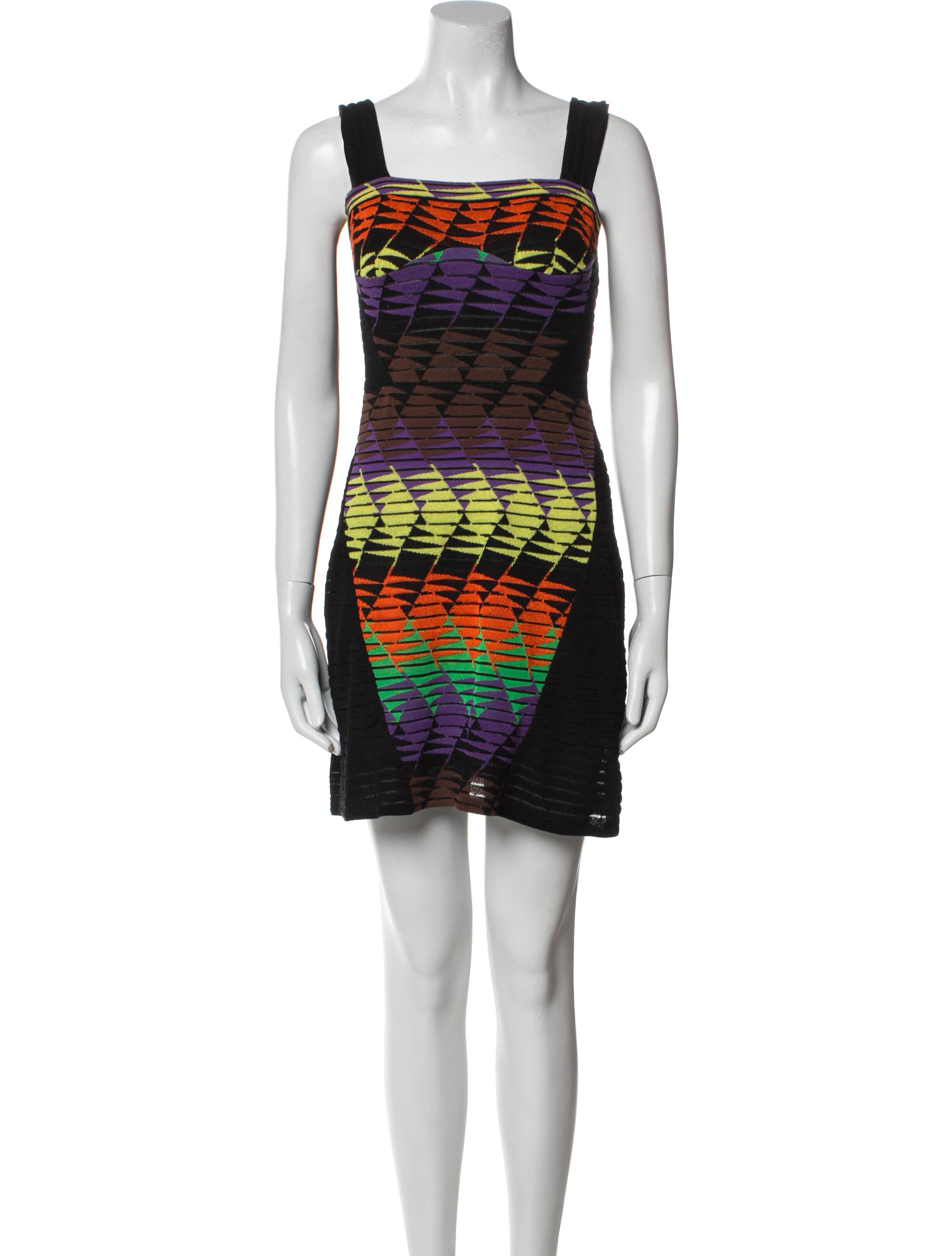 M Missoni Printed Mini Dress