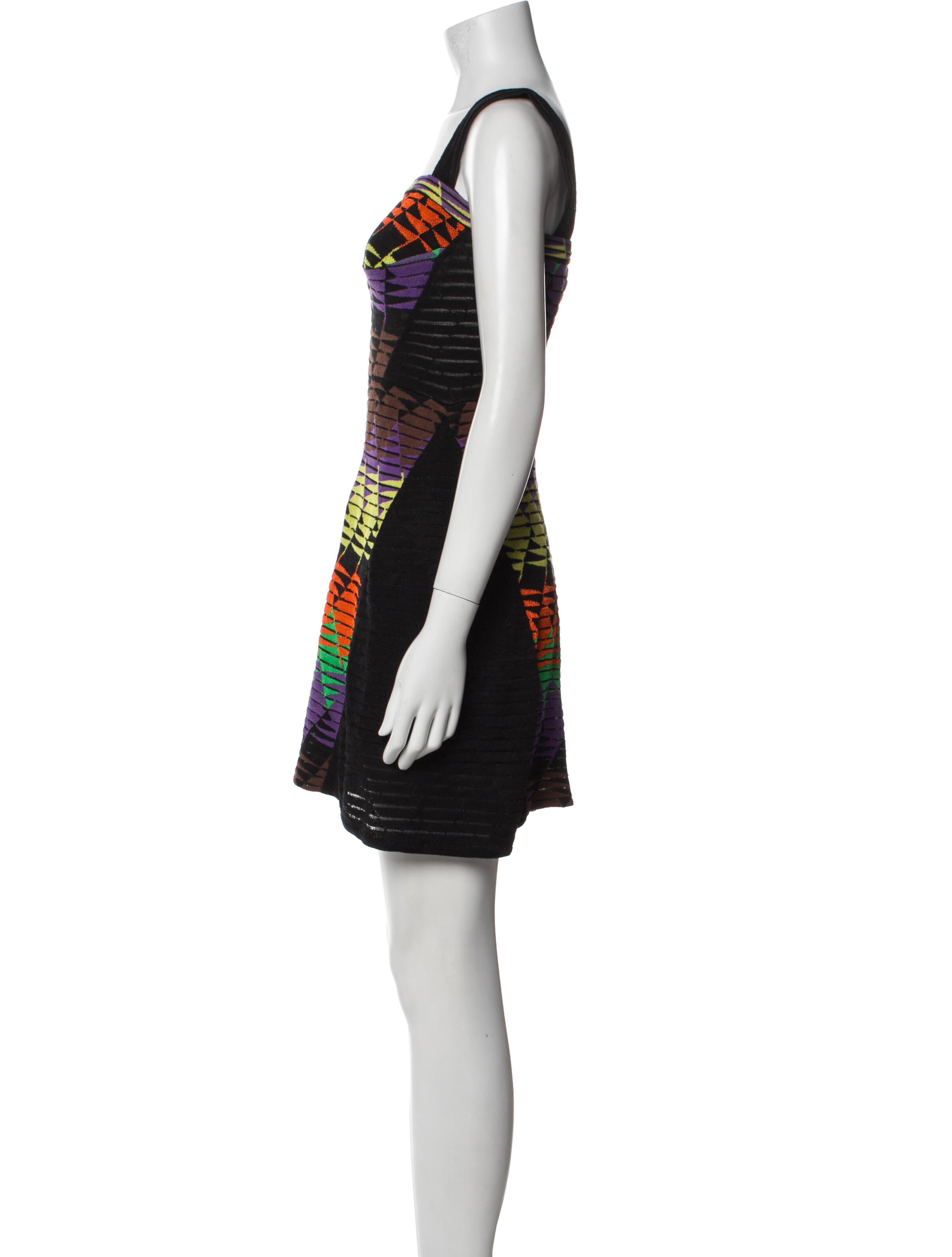 M Missoni Printed Mini Dress