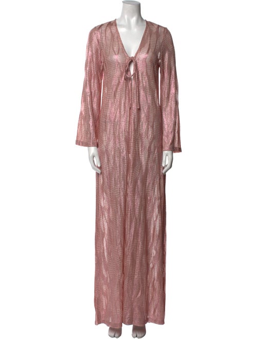 Missoni V-Neck Long Dress