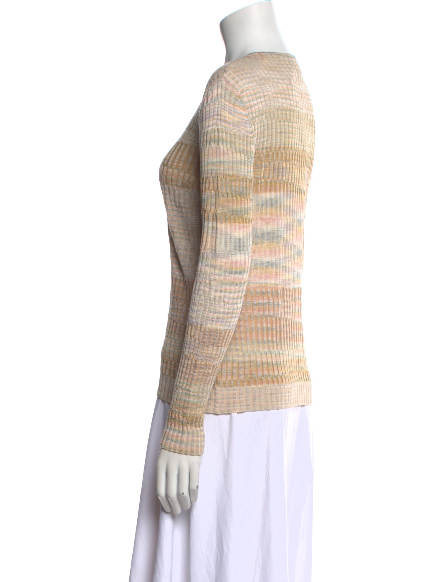 Missoni Striped Crew Neck Sweater