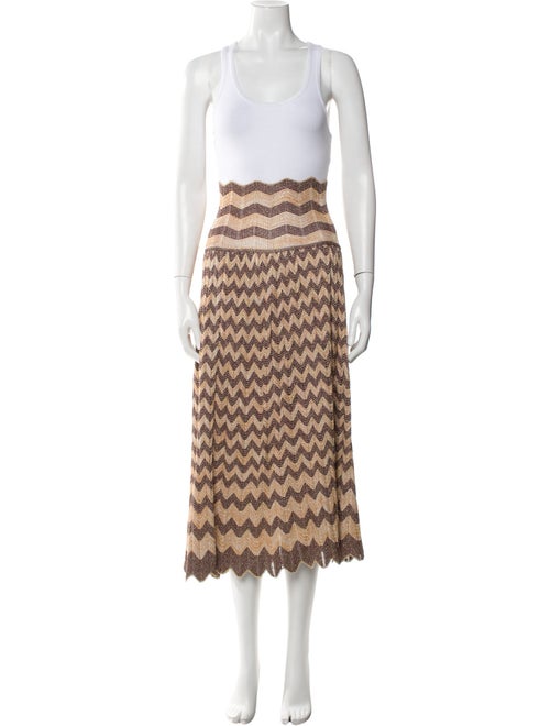Missoni Striped Midi Length Skirt