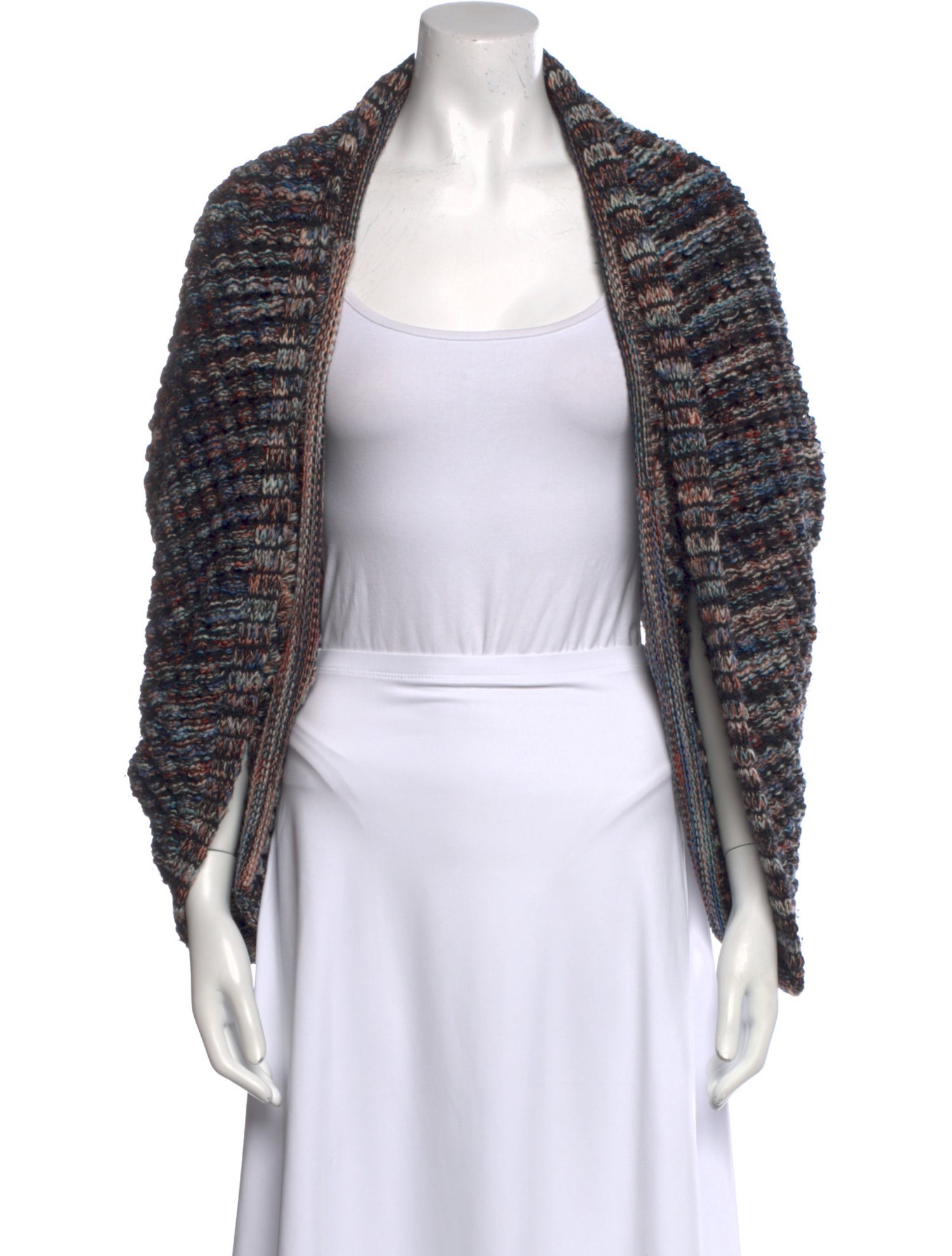 Missoni Striped Open Front Sweater