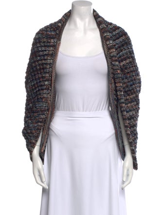 Missoni Striped Open Front Sweater