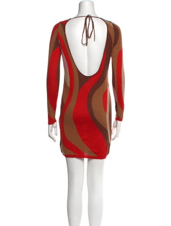 M Missoni Printed Mini Dress