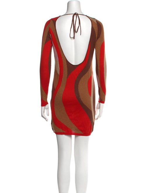 M Missoni Printed Mini Dress