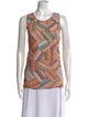 Missoni Printed Scoop Neck Top