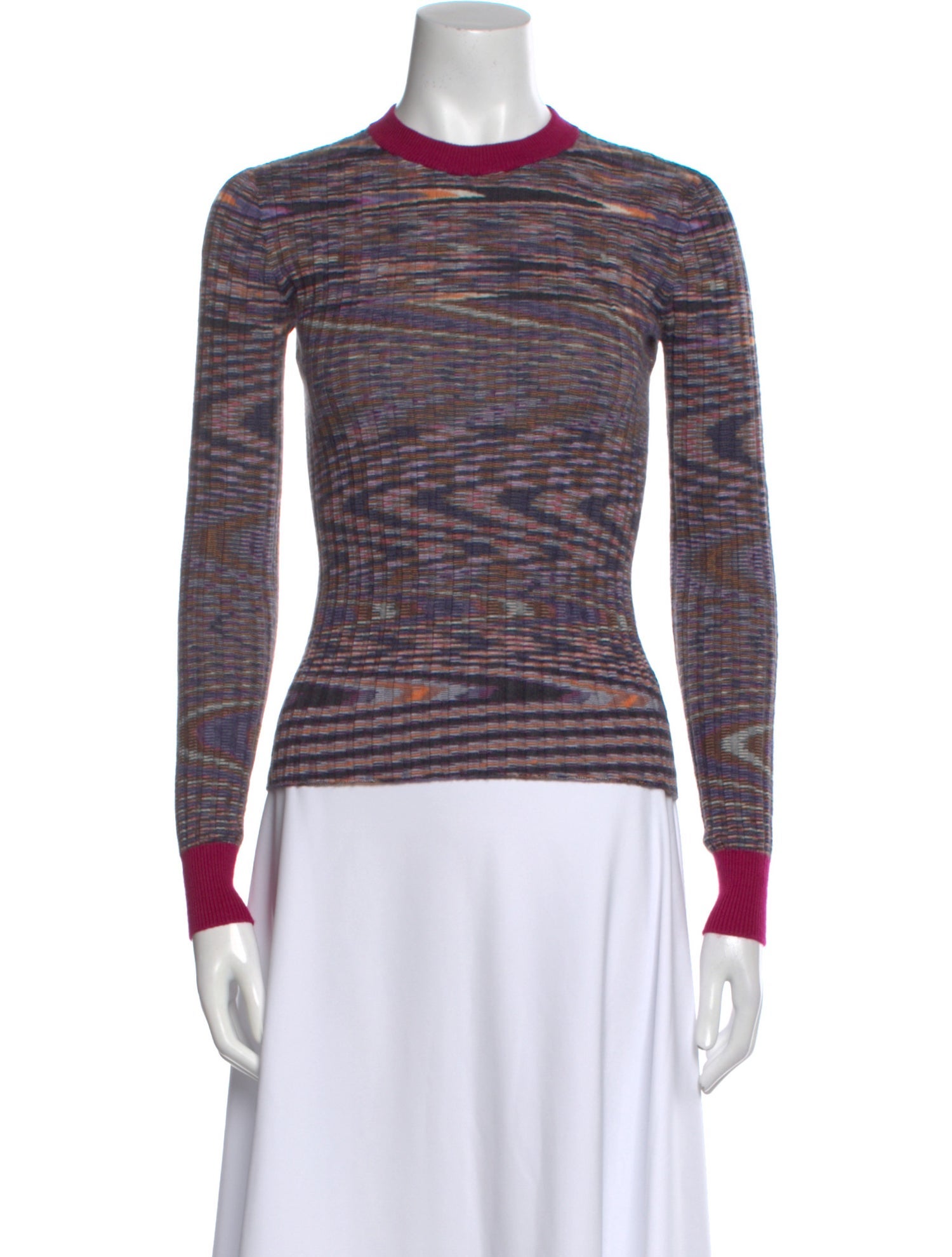 Missoni Virgin Wool Striped Sweater