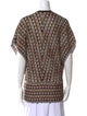 M Missoni Printed V-Neck Tunic