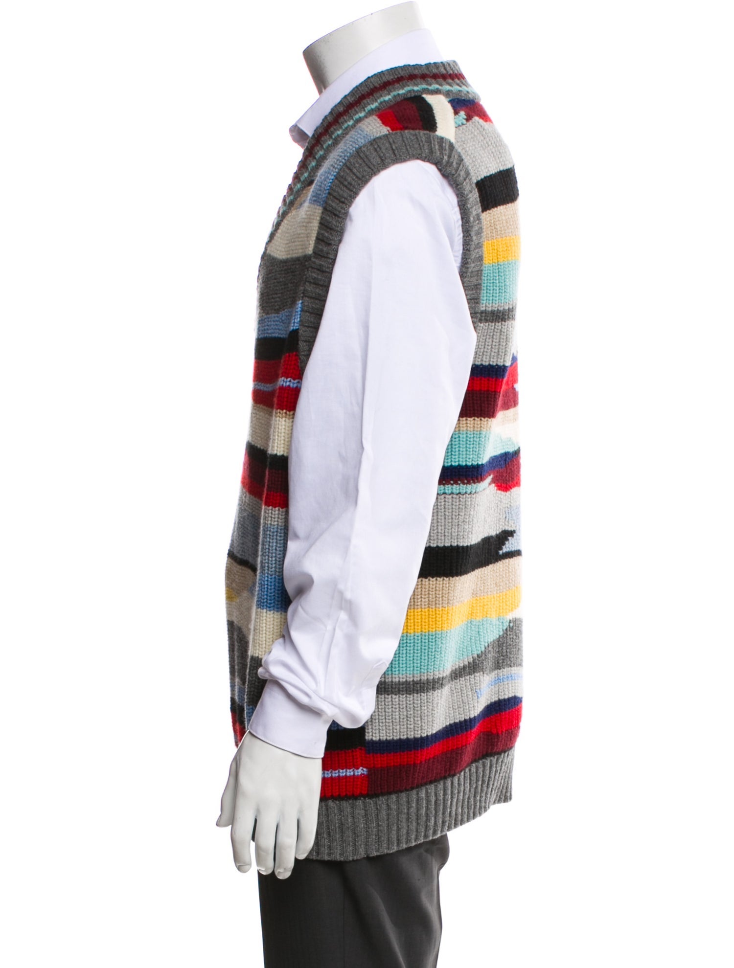 Missoni Wool Striped Sweater Vest w/ Tags