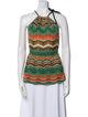 Missoni Printed Halterneck Blouse