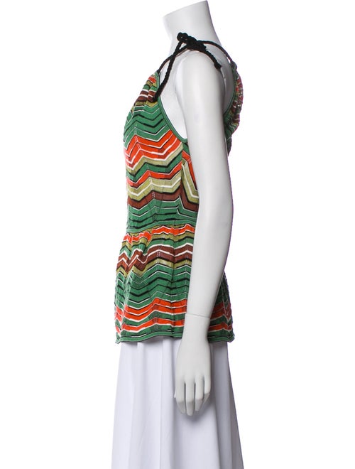 Missoni Printed Halterneck Blouse