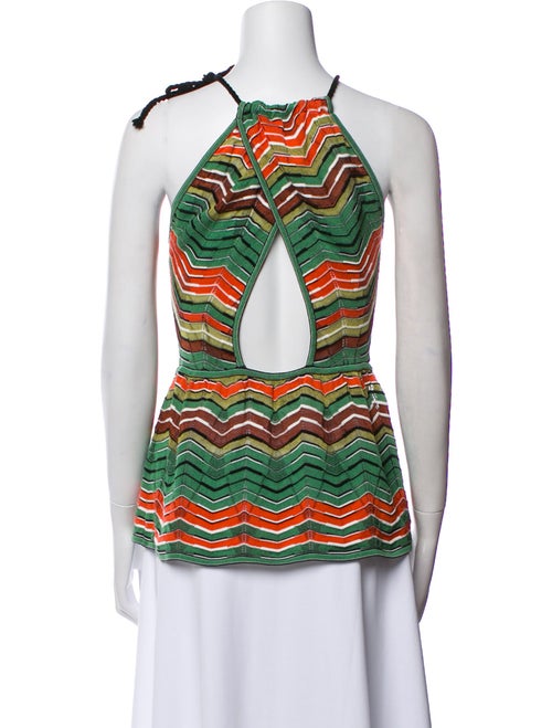 Missoni Printed Halterneck Blouse