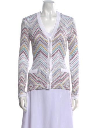 Missoni Striped V-Neck Sweater