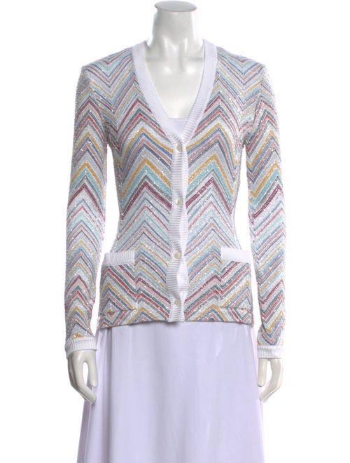 Missoni Striped V-Neck Sweater