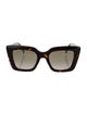 Missoni Cat-Eye Gradient Sunglasses