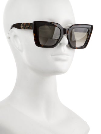 Missoni Cat-Eye Gradient Sunglasses