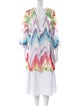 Missoni Printed Plunge Neckline Tunic