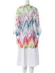 Missoni Printed Plunge Neckline Tunic