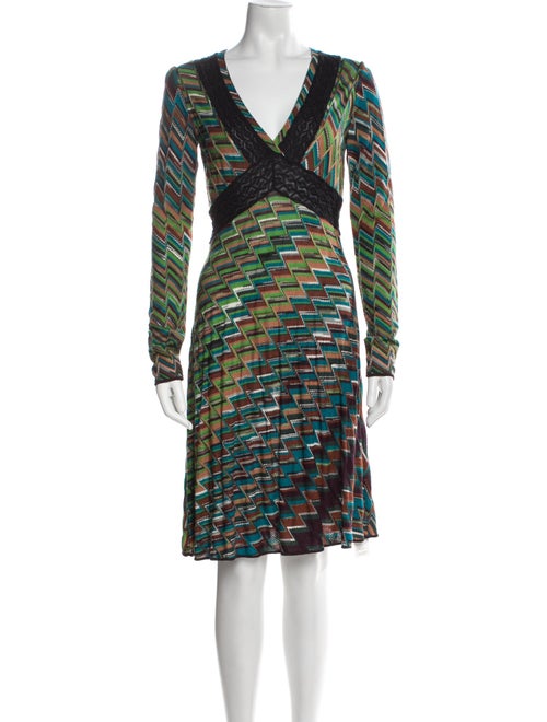 Missoni Printed Midi Length Dress