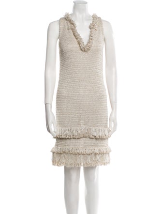 Missoni Cowl Neck Mini Dress