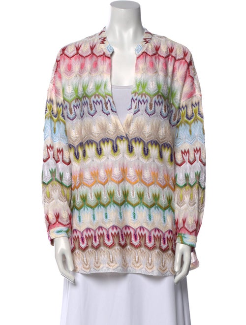 Missoni Printed V-Neck Tunic