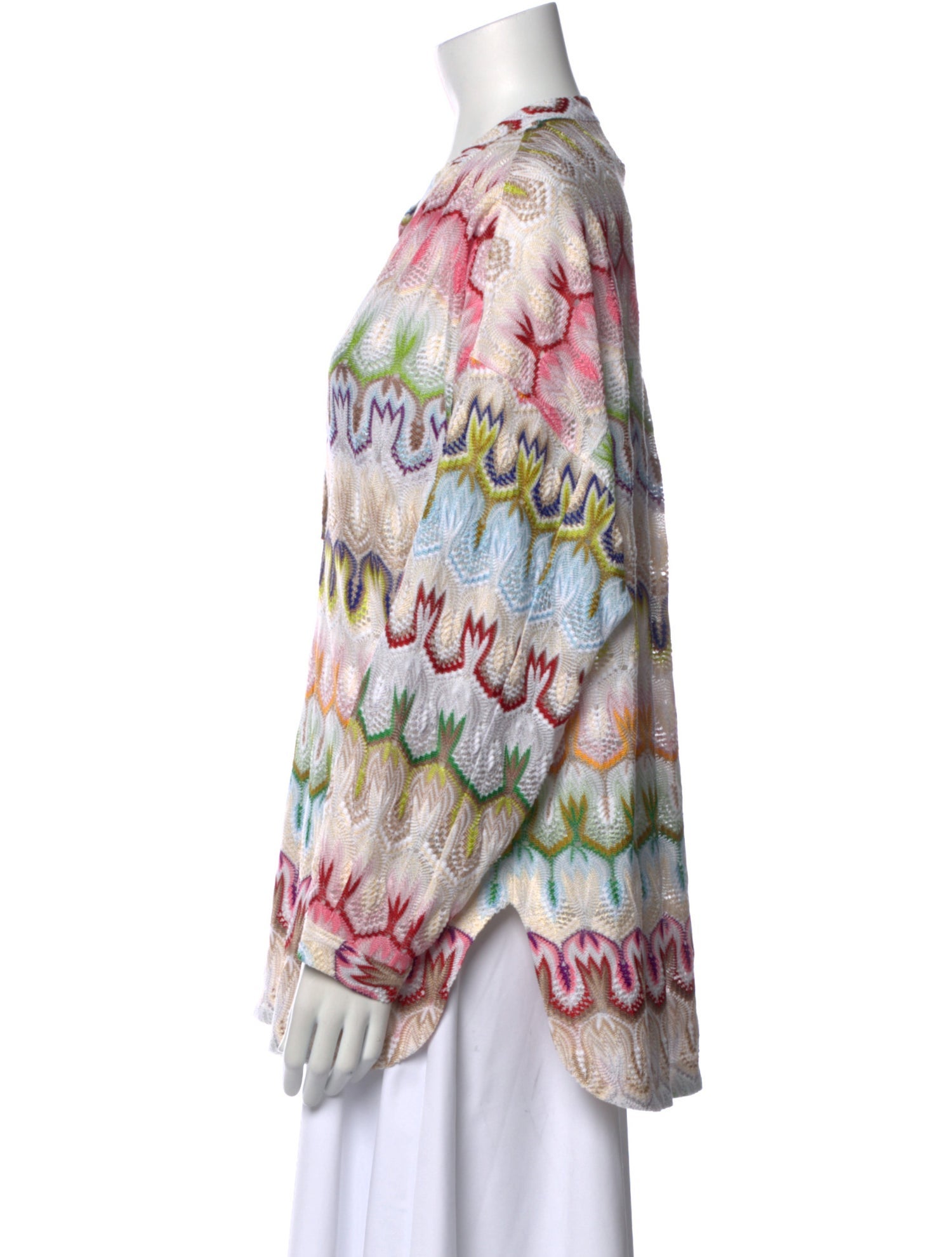 Missoni Printed V-Neck Tunic
