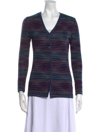 Missoni Striped V-Neck Sweater