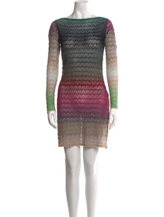 Missoni Striped Mini Dress