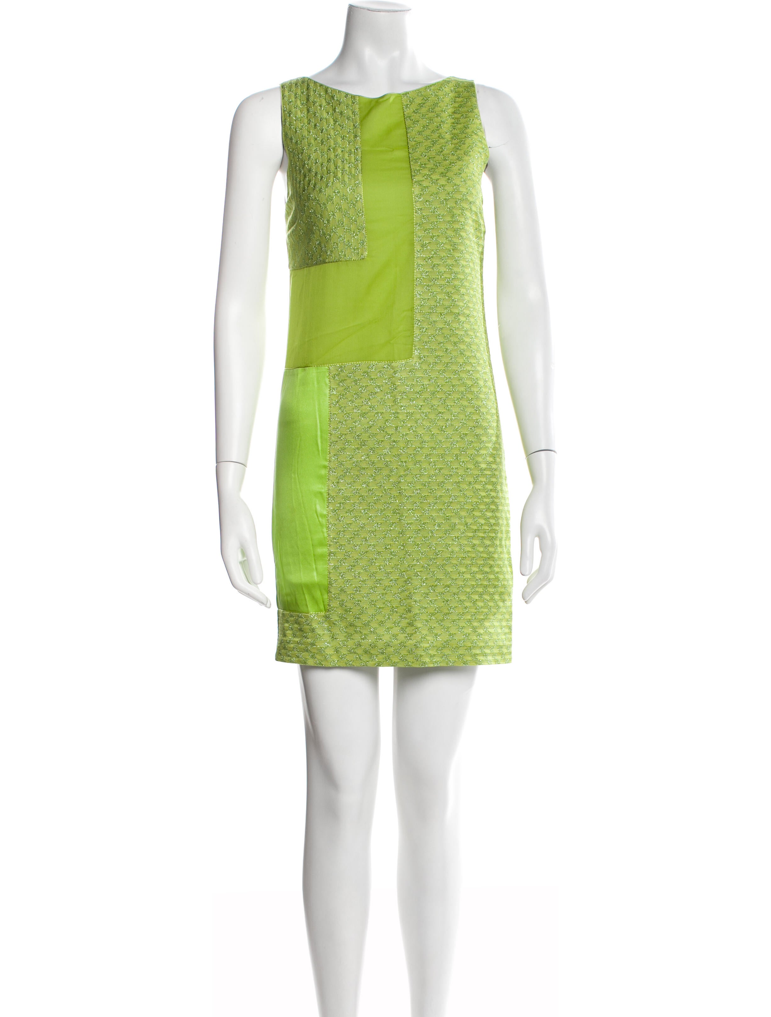 Missoni Bateau Neckline Mini Dress