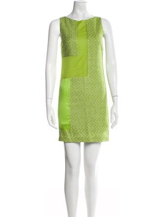 Missoni Bateau Neckline Mini Dress