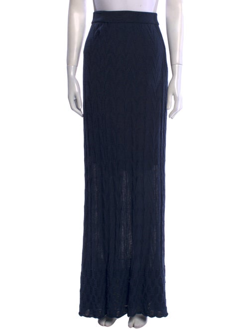 Missoni Virgin Wool Long Skirt