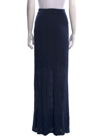 Missoni Virgin Wool Long Skirt