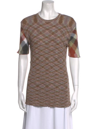 Missoni Striped Crew Neck T-Shirt