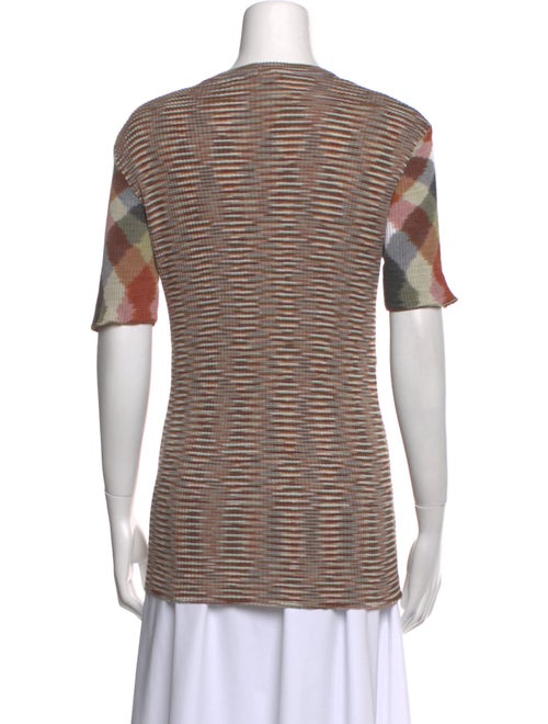 Missoni Striped Crew Neck T-Shirt