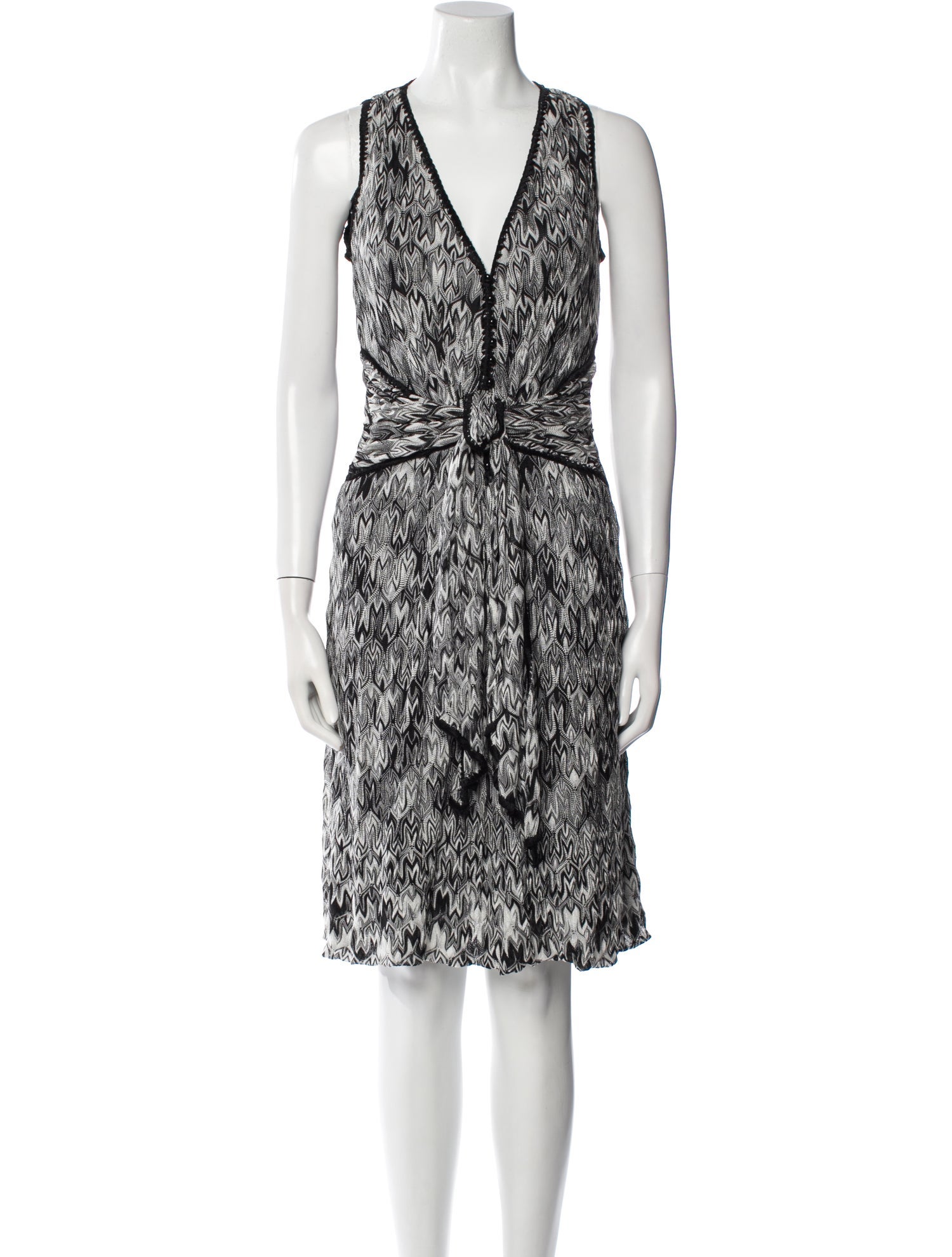 Missoni Printed Knee-Length Dress