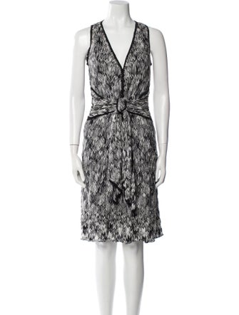 Missoni Printed Knee-Length Dress