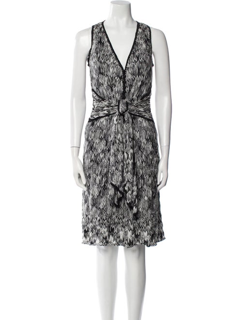 Missoni Printed Knee-Length Dress