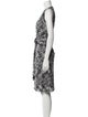 Missoni Printed Knee-Length Dress