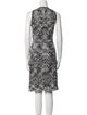 Missoni Printed Knee-Length Dress