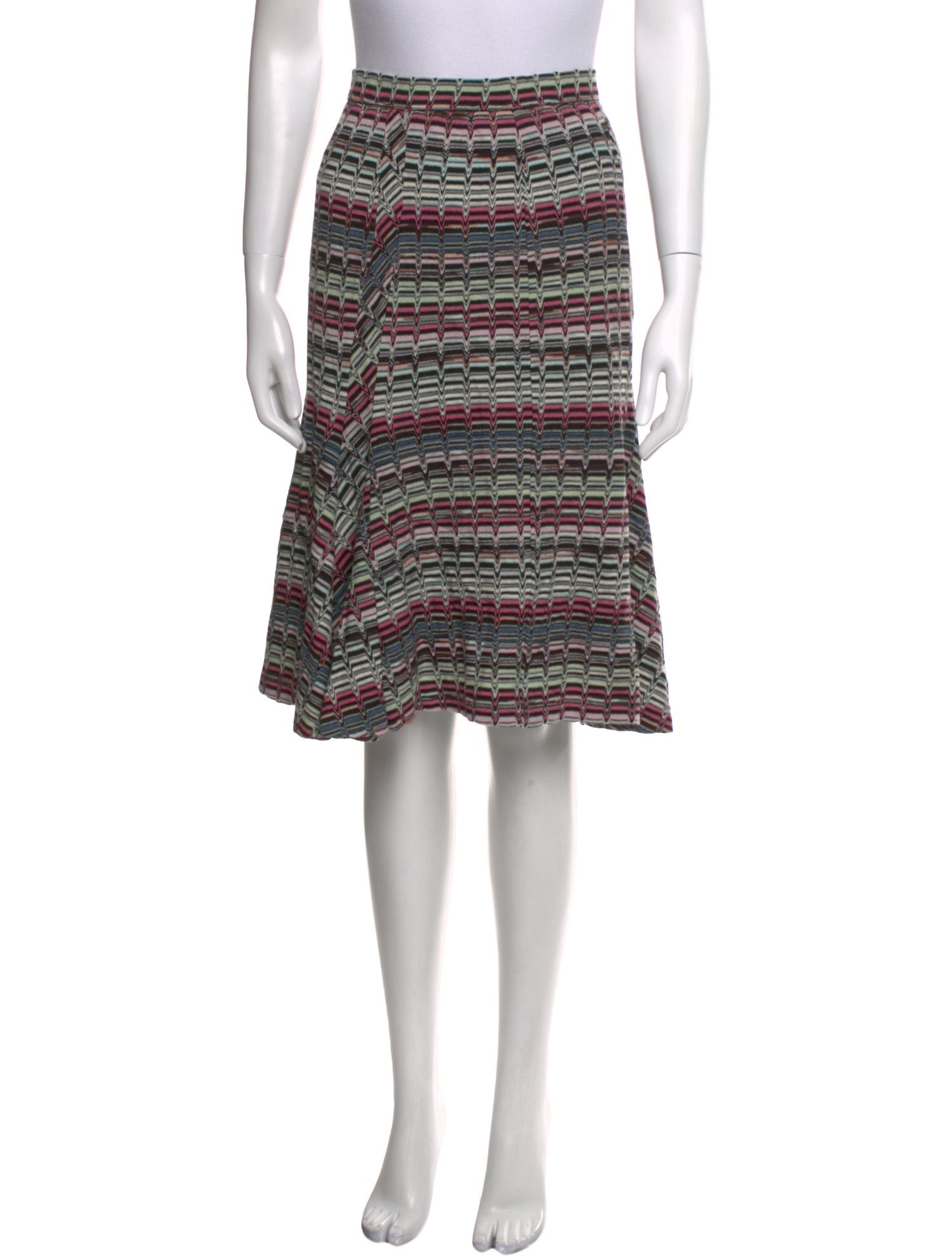 Missoni Wool Knee-Length Skirt