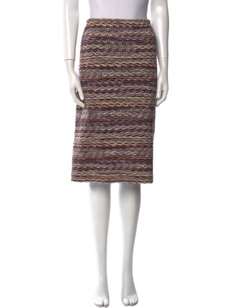 Missoni Wool Knee-Length Skirt