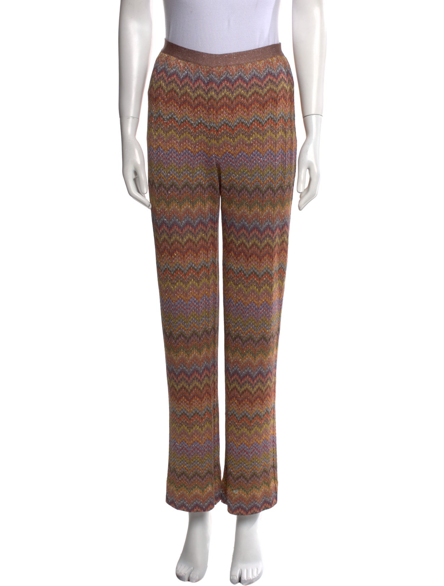 Missoni Striped Straight Leg Pants